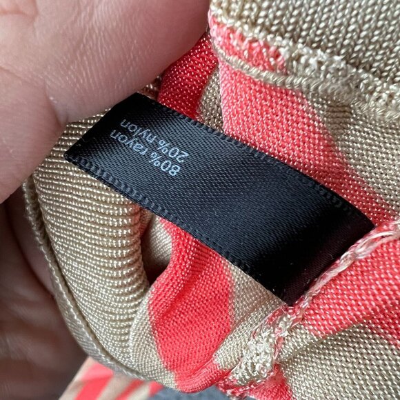 The Limited Pinky Red V Neck Sweater Womens Size Small Rayon Nylon - Picture 6 of 7